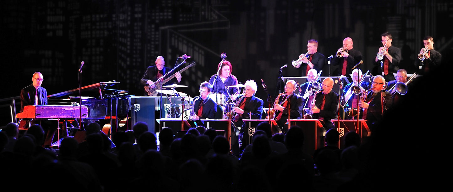 SUNDAY 8 NOVEMBER - THE PETE CATER BIG BAND - Drum Spectacular - MJB3 PRODUCTIONS LIMITED
