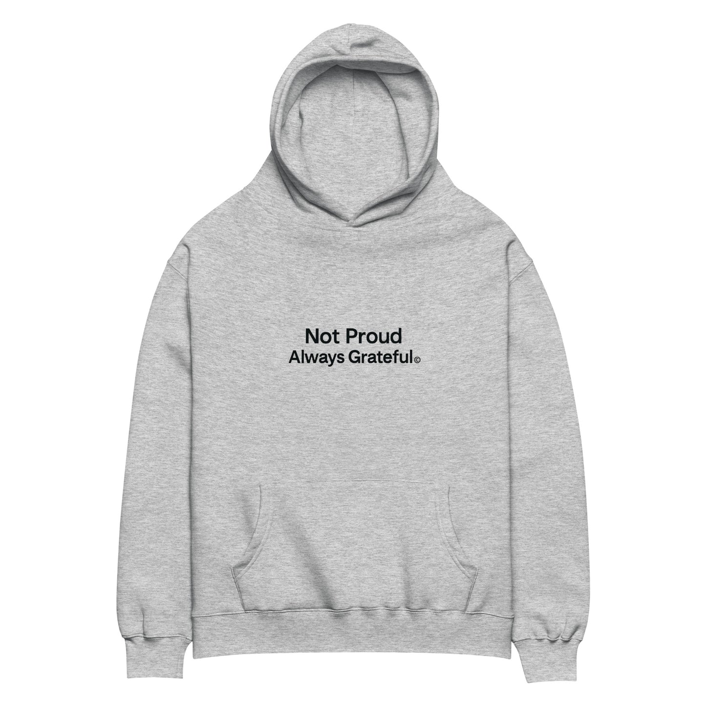 Unisex oversized hoodie