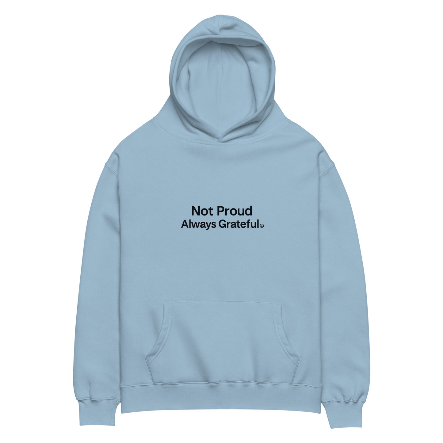 Unisex oversized hoodie