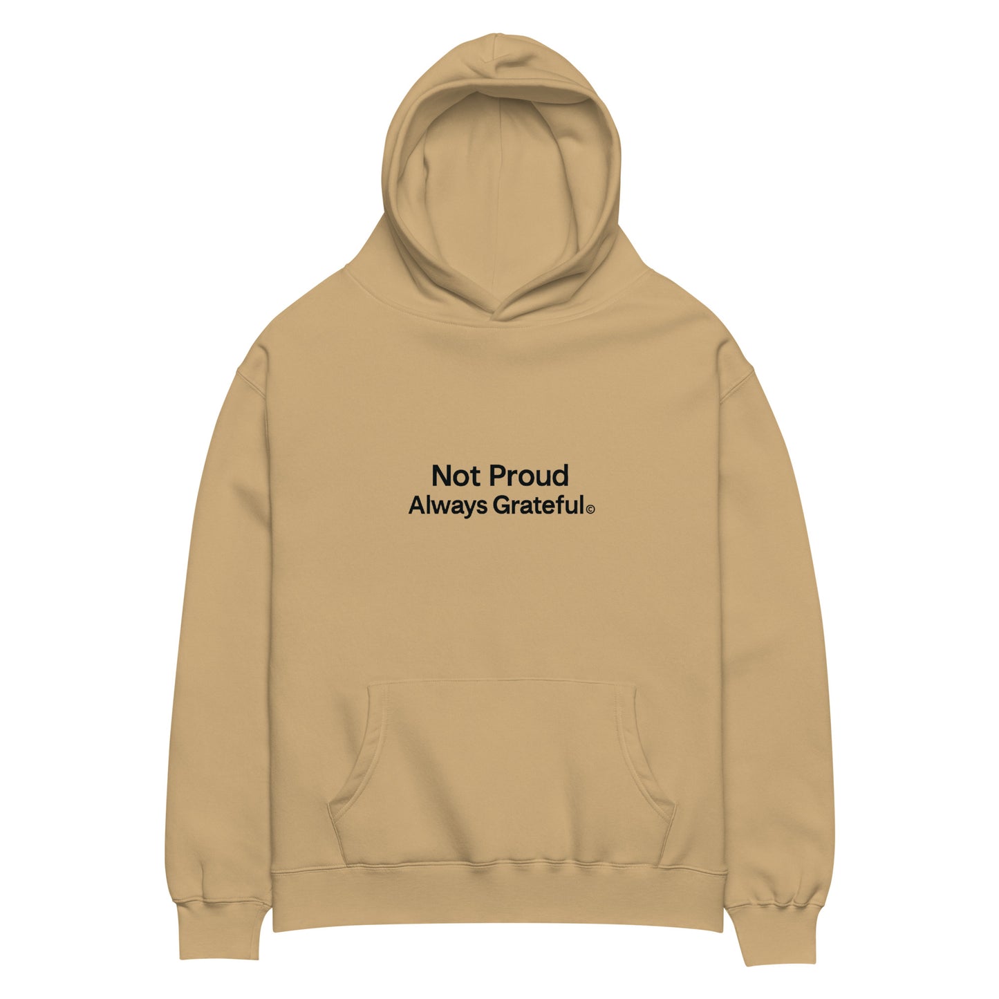 Unisex oversized hoodie
