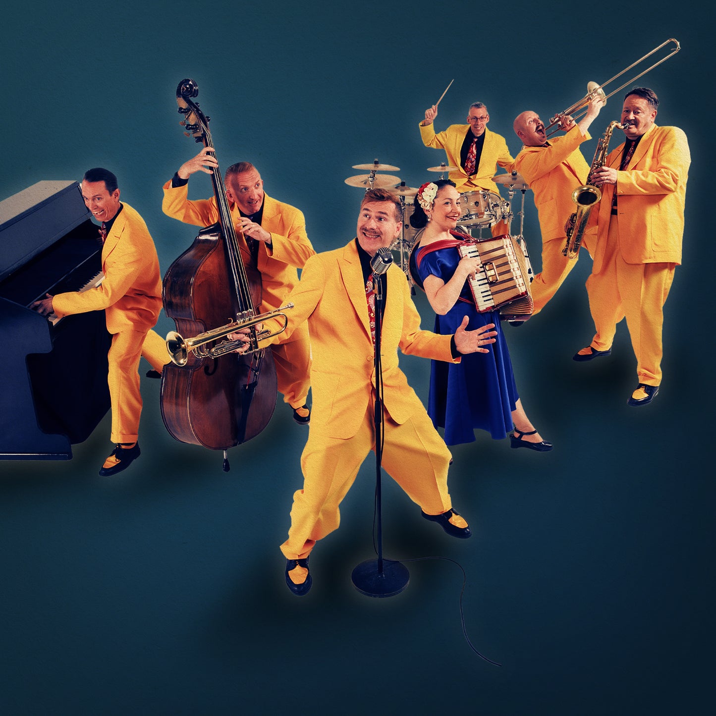 SATURDAY 18 JULY - The Jive Aces ! - The UK's No 1 Jive / Swing Band ! - MJB3 Productions