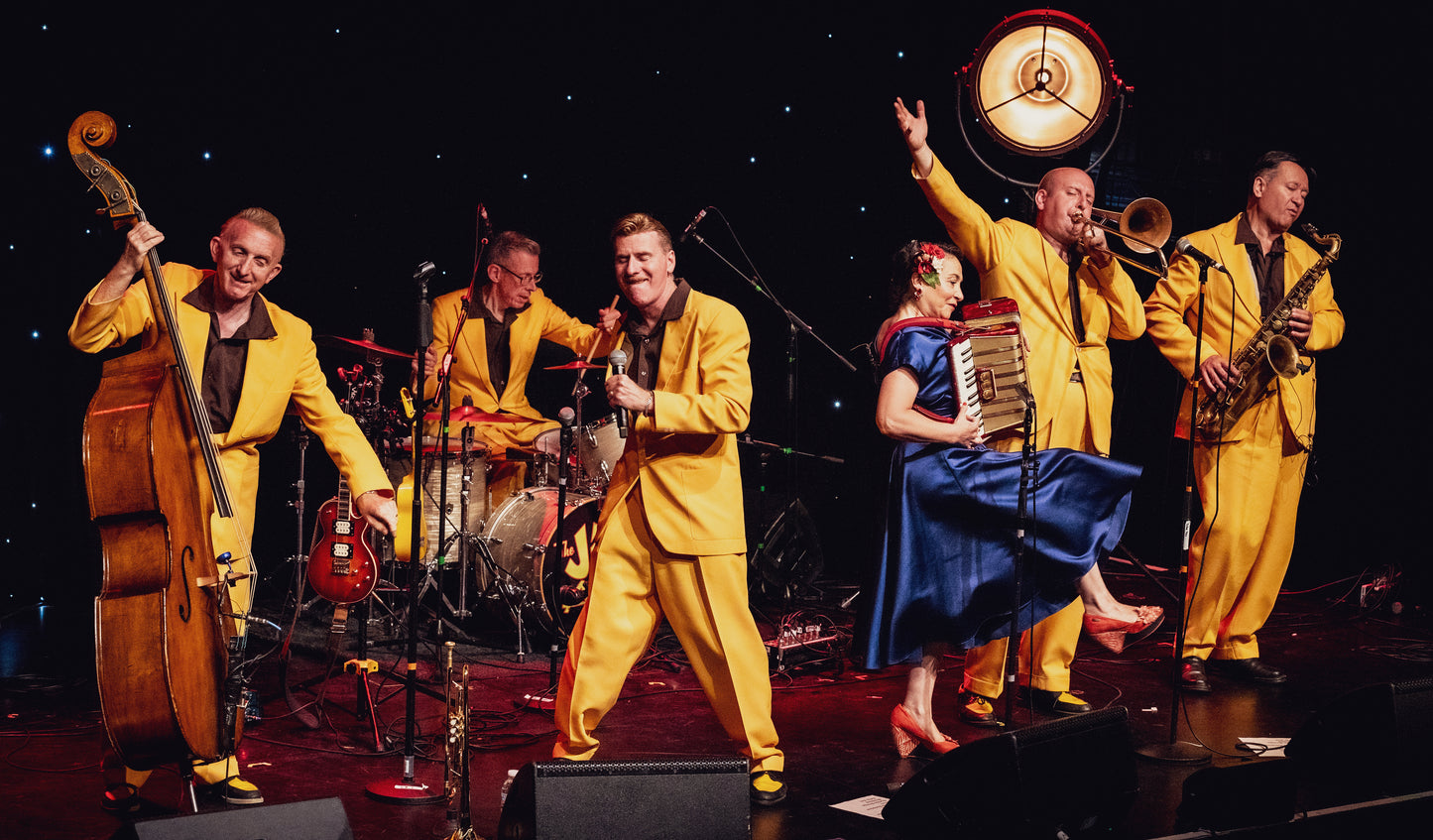 SATURDAY 18 JULY - The Jive Aces ! - The UK's No 1 Jive / Swing Band ! - MJB3 Productions