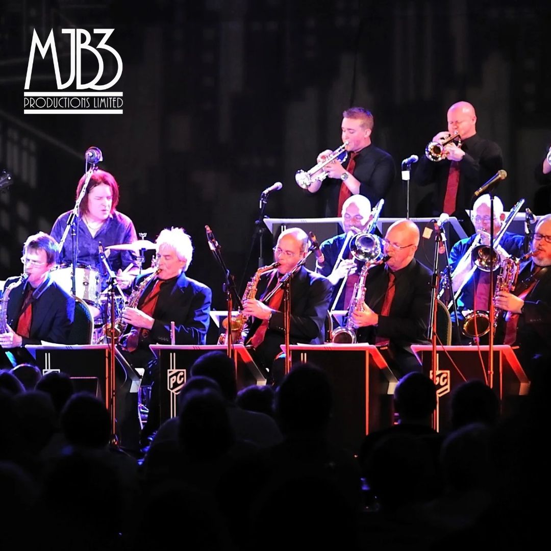 SUNDAY 8 NOVEMBER - THE PETE CATER BIG BAND - Drum Spectacular - MJB3 PRODUCTIONS LIMITED
